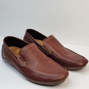 Cole Haan Air G Series Men's Size 12M Brown Leather Loafer Driving Moccasins